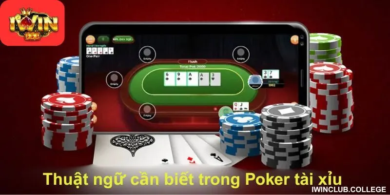 Thuật ngữ cần biết trong Poker tài xỉu